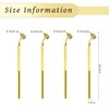 Shimmerz 4-Piece Fluid Writer Pen Set, 0.3 mm/0.4 mm/0.5 mm/0.7