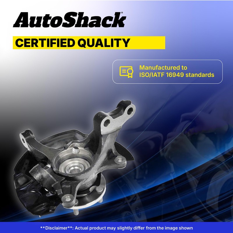 AutoShack Front Right Steering Knuckle for 2012-2018 Ford Focus 2.0L