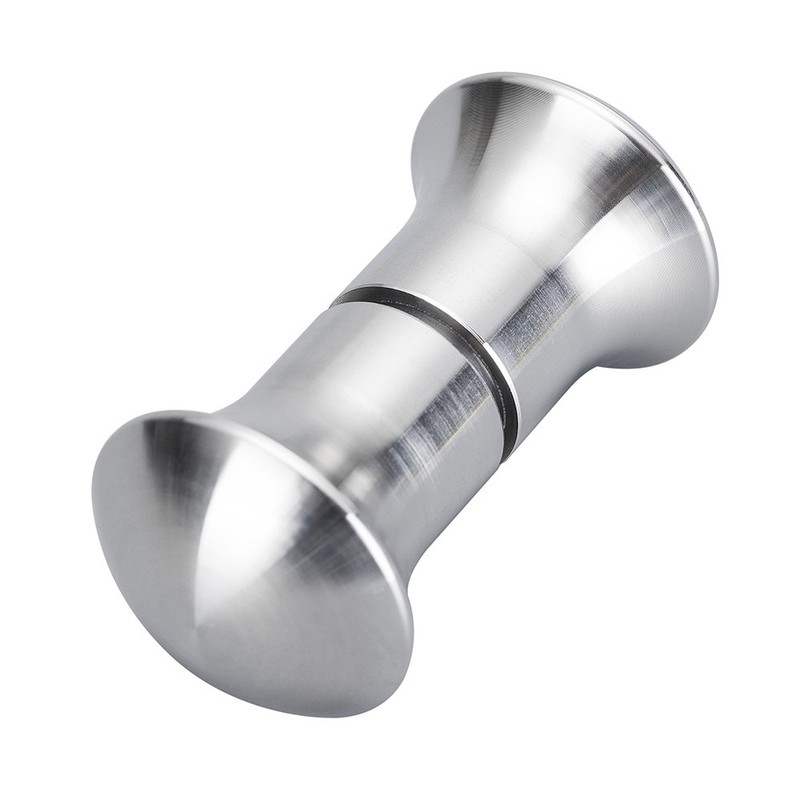 DIYI Solid Stainless Steel Shower Door Knob, 30mm, Silver, Rustproof,