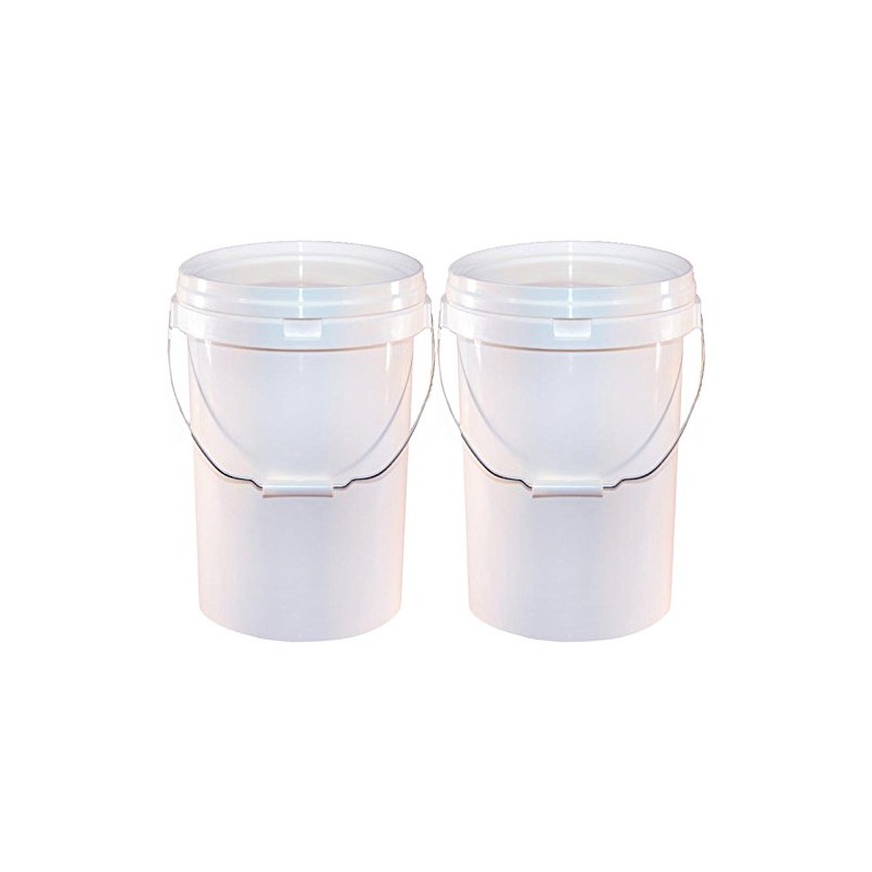 2 Car Wash Buckets & Bucket Barriers - 2 Bucket