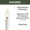 612 Vermont Programmable Ultra-Bright LED Window Candle Replacement Bulbs for