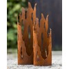 Der-Porzellan-Laden Patina Lantern Streaks Made of Metal, Small, 30 x