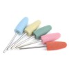 5pcs Nail Drill Bits Set,Nails Drill Bit Set Silicone Rubber