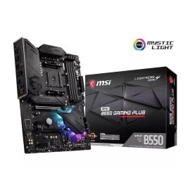 AMD (Factory Refurbished) MSI MPG B550 GAMING PLUS AM4  M.2 SATA AMD ATX Motherboard