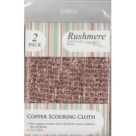 Rushmere Copper Scourer 2 pack (15cm x 15cm)
