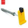 Mounting clips for quick plaster profile 23 mm with impact