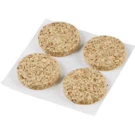 1/2" Round Surface Gard Cork Pad (Set of 24)