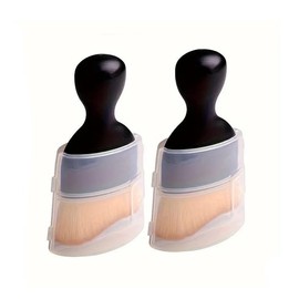 Premium Car Interior Cleaning Brush Set, 2 Counts Gentle Soft Bristles for Scratch-free Detailing Brush, Comprehensive Auto Interior Dusting Tools with Protective Cover, Car Cleaning Kit, Car Detailing & Car Cleaning Tool