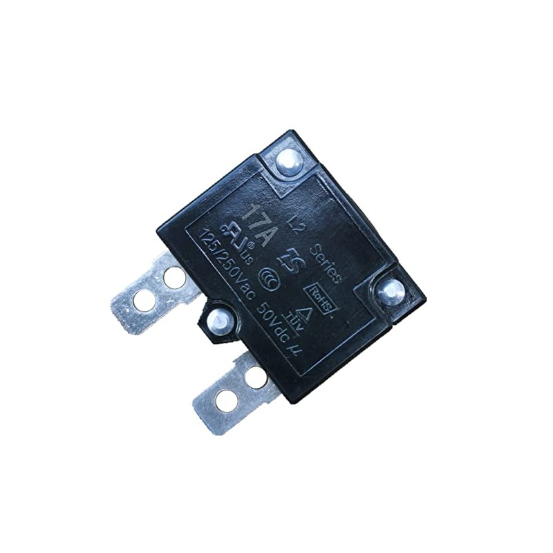 2Pcs 17A 125/250Vac 50Vdc Automatic Reset Relay Fuse Therma Switch