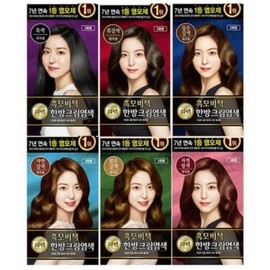 Lien Black Hair Secret Cream Hair Dye 120g (Dark Brown) / 리엔 흑모비책 크림 염색약 120g(흑갈색)