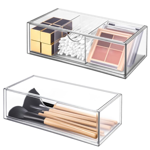 Zofory Make up Organizer 2 set, Kosmetik Organizer, Make up