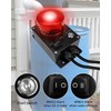 Sump Pump Alarm, 110dB Loud High/Low Water Alarm, with ON/Off
