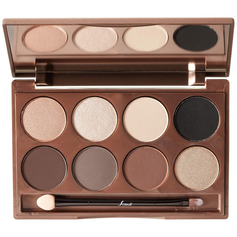 Sorme Cosmetics Collection Eyeshadow Palette, Warm Hues, 0.64 Ounce