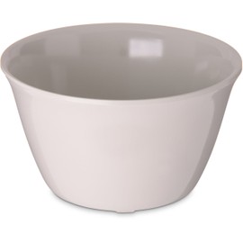 Carlisle FoodService Products Dallas Ware Plastic Bouillon Cup, Cup Bowl For Restaurants, Hospitals, 8 Ounces, Bone
