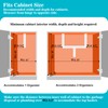 REALINN Under Sink Organizer, Pull Out Cabinet Storage 2 Tier