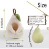 Hamster Sleeping Bag Pear Shape - Cuddly Plush Hideaway for