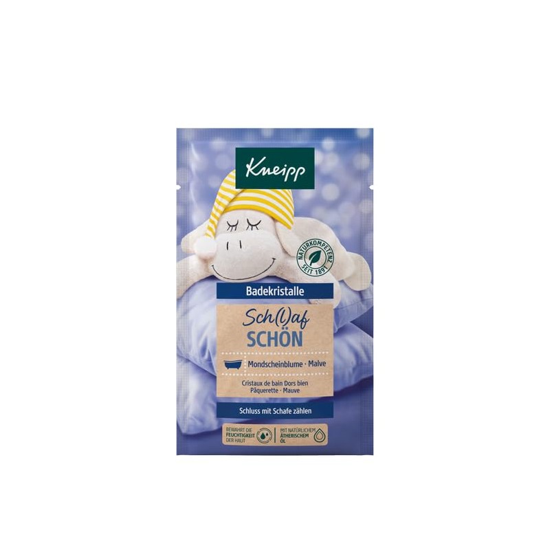 KNEIPP Bath Crystals Sleep Beautiful Moonlight Flower and Mallow 12