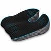 Memory Foam Car Seat Cushion for Driving – Wedge Height