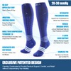 NEENCA Compression Socks for Women&Men, 20-30mmHg Knee High Graduated Stockings