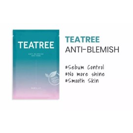 BARULAB BUY 1 GET 1 FREE BARULAB Vegan Sheet Masks (1 Set = 10 Sheet Masks) - TEATREE (Anti Blemish)