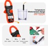 Digital Clamp Meter, TRMS 4000 Counts AC DC Amp Meter,GR-570T-APP