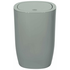 Spirella Pure Waste Bin Bathroom Accessories, Polystyrene, 25 x 17 x 17 cm, 25 x 17 x 17 cm