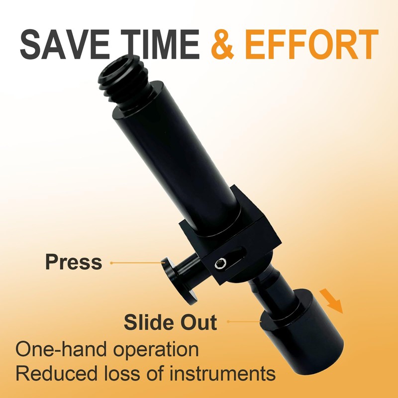 Liyuusi GPS Quick Release Adapter for Rtk,Aluminum Quick Release Adapter