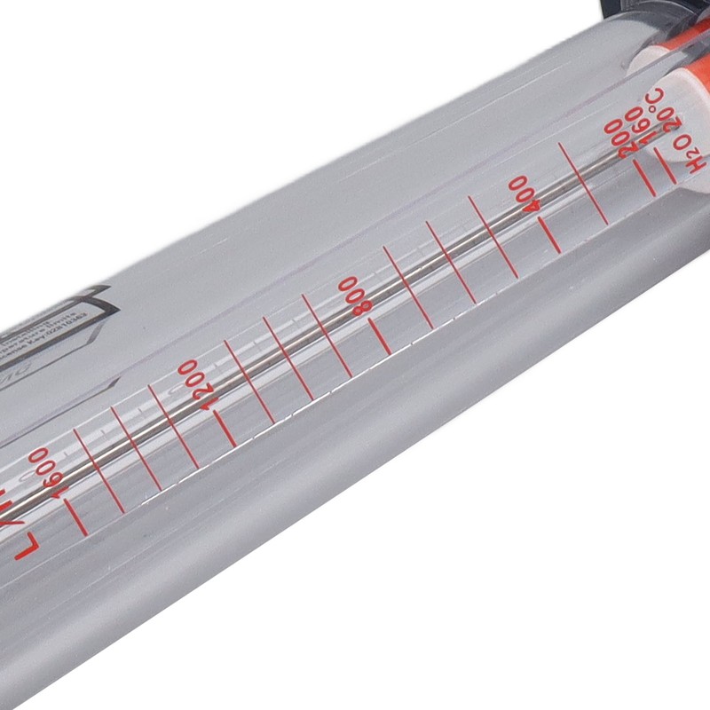 Plastic Tube Liquid Flowmeter High Accuracy Large Range Acid Alkali