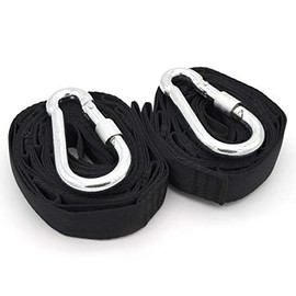 AMANKA 300 kg Swing Attachment - 2 Straps 280 cm - Tear-Resistant Tree Suspension with Carabiner Hook