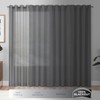 Eclipse Kids Blackout Curtains, Chambray Solid 100% Blackout Curtains with