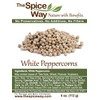 The Spice Way White Peppercorns - 4 oz