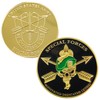 United States Army Special Forces Challenge Coin - Motivated, Dedicated,