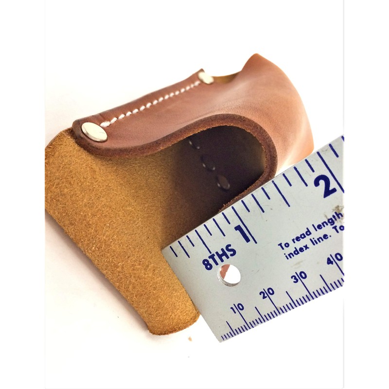 Leather Flashlight Holster for Nebo Slyde, Slyde King, and other