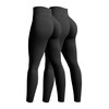 OQQ Women's 2 Piece Yoga Legging Seamless Workout High Waist