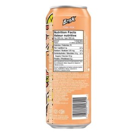 Brisk 6 Cans of Brisk Peach Flavor Iced Tea 710mL Each -From Canada -Free Shipping