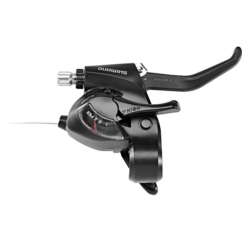 Shimano ST-EF41 6-Speed Shift/Brake Lever (Right Lever), Black