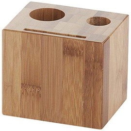 American Metalcraft WBB Wood Block Check Presenter, Bamboo