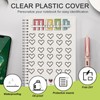 KUBDPQOR Notebook A5, Pack of 2 Notebook A5 Squared (5.82