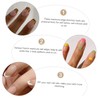 Baluue 5pcs French Manicure Nail Templates Nail Art Stencils Lines