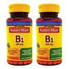 Nature Made Vitamin B1, 100mg Dietary Supplement - 2 Pack