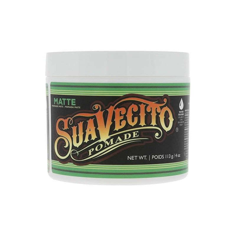 Suavecito Pomade - Pomada mate Suavecito, pomada mate sin brillo