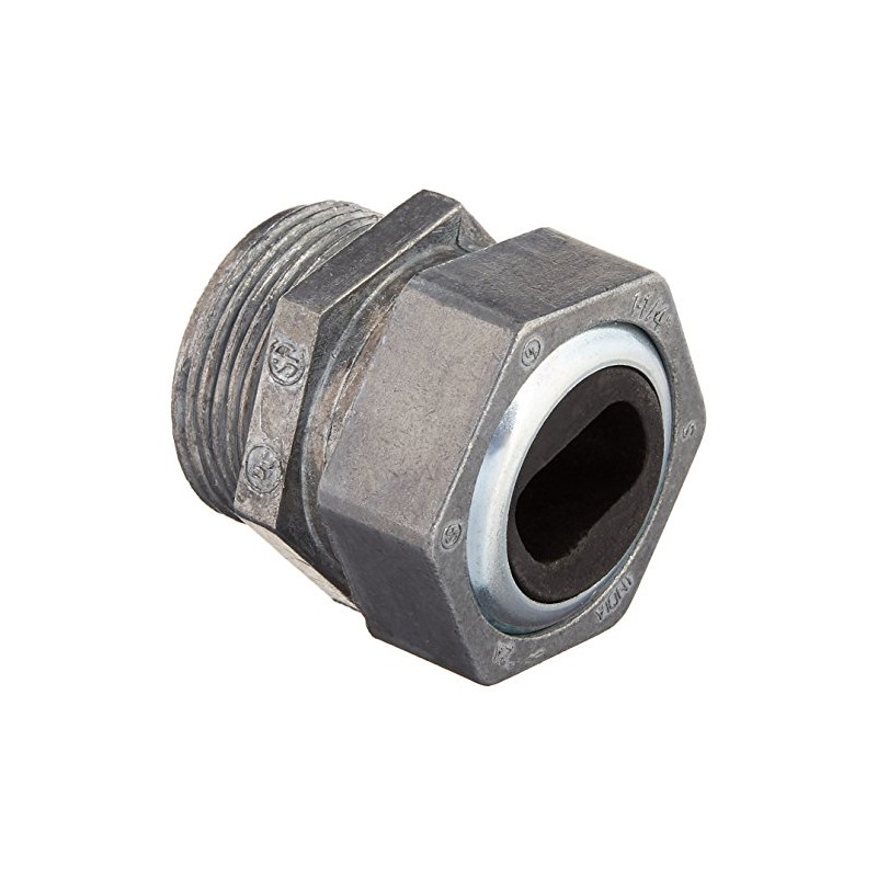 Halex 08212 1-1/4-Inch Zinc Water Tight Connector