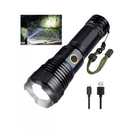 BengMxj Rechargeable LED Flashlights, 990000 High Lumens Flashlight, XHP70 Tactical F...