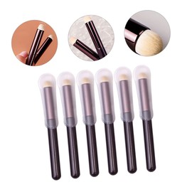 Healeved Concealer Makeup Tools 6pcs Foundation Sponges Cushion Puff Powder Applicator Dual Use Dry Wet Cosmetics Sponges
