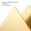Gold Stainless Steel 304# Napkin Holder, Triangle Cocktail Napkin Dispenser