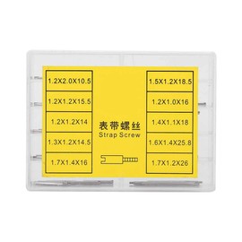 Strap Screw, 2 Boxes Watch Band Link Pins Strap Screw Set, Watch Repair Tool Kit Replacement Kit Accessories for Watchmaker