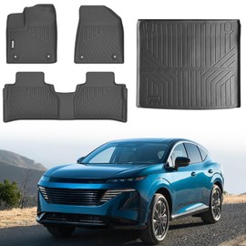 Floor Mats & Cargo Liner Fit for 2025 2026 Nissan Murano,All Weather Protection TPE, Anti-Slip Floor Mats & Cargo Liner for 2025 2026 Nissan Murano Accessories