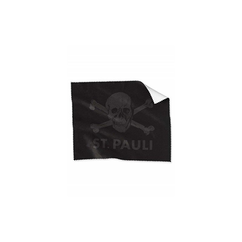 St. Pauli FC Skull Glasses Case, black