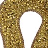 Snake-Shaped Rhinestones Trim Beaded Applique Iron on Patches Hot Fix