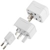 Travel Adaptor Universal 3-Piece 150 Countries EU, USA, AUS, UK